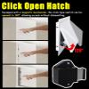 Oracra Magnetic Access Panel with Push-Open Latch for Drywall, Custom Access Hatch, Waterproof Cover, Gray, 25.4 x 30.5 cm / 10 x 12 in view 3