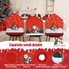 XTDMJ Christmas Chair Covers, Set of 6 view 4