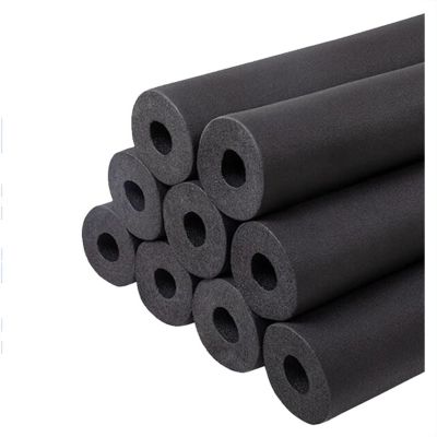 Black Rubber Foam Pipe Insulation, 6–110 mm ID, 9–30 mm Thick, 16×15 mm×1.9 m
