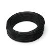 UL1332 PTFE/FEP High-Temperature Stranded Copper Wire, 5 m, Black, 28 AWG view 1