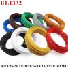 UL1332 PTFE/FEP High-Temperature Stranded Copper Wire, 5 m, Black, 28 AWG view 2