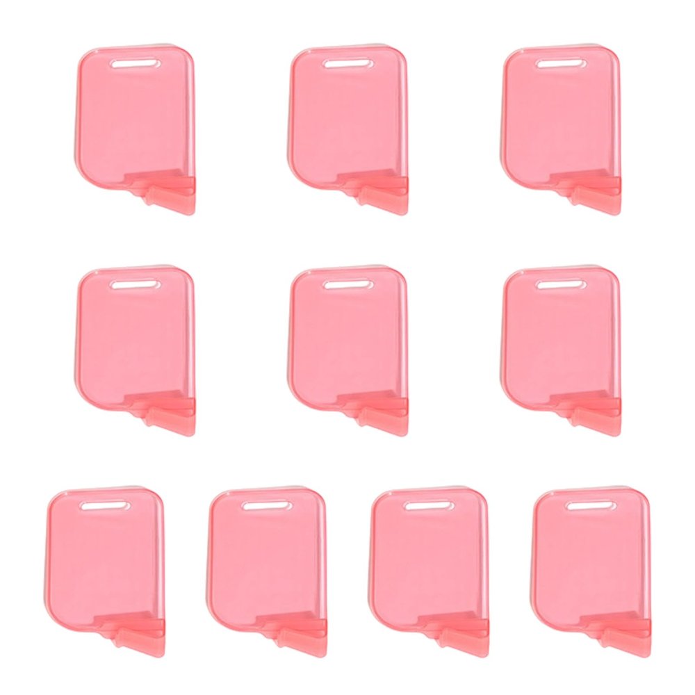 Xanorrg 10-Piece Clear Trading Card Game Dividers, Flexible PP Design