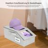 Niktule Baseball Cap Storage Box with Clear Window view 2