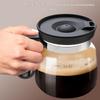 473 ml Heat-Resistant Glass Coffee Mug with Handle and Lid view 4