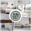 Generic Bathroom Clock with Waterproof LCD Display, Temperature and Date view 4