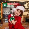 2025 Christmas Countdown Advent Calendar - Santa Claus (Green Santa) view 3