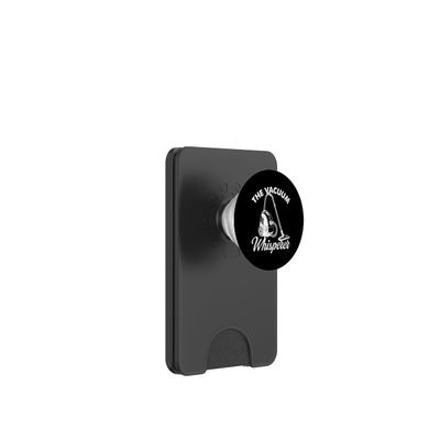 The Vacuum Whisperer Design PopSockets PopWallet for MagSafe