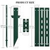 Danoib 1.8 m Metal Yard Sign Post for 25.4–45.7 cm Signs view 2