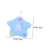 4-Piece Plush and PVC Star ID Card Holder Keychains view 2