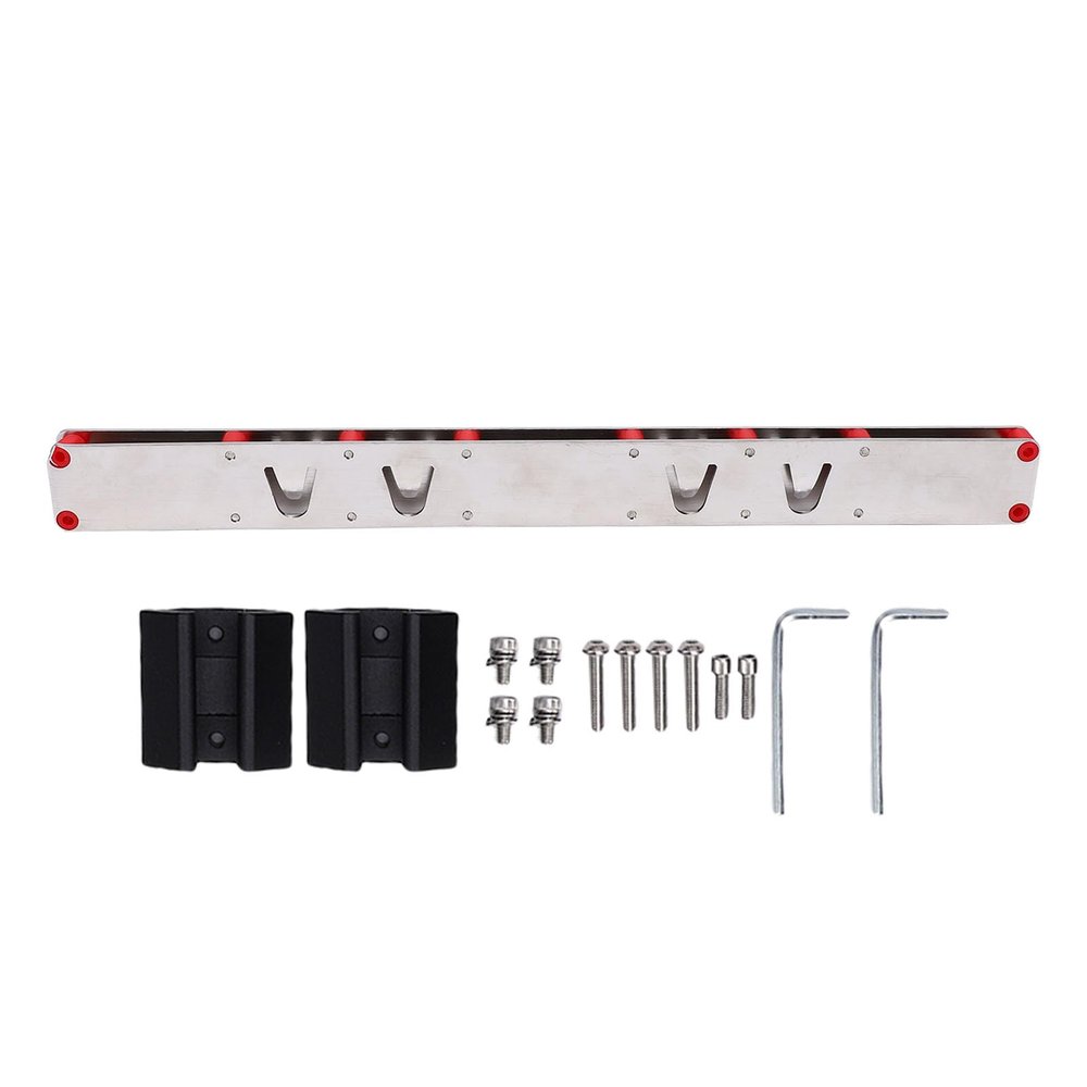 Fabater Power Drill Holder for Toolbox, Stainless Steel Side Storage Rack and Tool Organizer