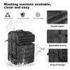 Owwasd 45L Military Backpack for Men, Waterproof Tactical Hiking Backpack, Black view 4