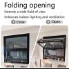 KAXLDHH Vertical Sliding Window with Locking Handle, Aluminum Service Window for RVs, 38 x 40 in/97 x 102 cm view 2