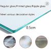 KAXLDHH 360° Pivot Basement Window, Tempered Glass, Aluminum, Black, 36 x 12 in view 4