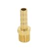 JIEYUZYUO 1-Pc. Brass Pipe Fitting, 4–12 mm Hose Connector, M10–M20 Metric Male Thread, 8 mm to M16×1.5 view 1