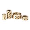 JDB Linear Graphite-Copper Bearing Set, 20 mm ID, Self-Lubricating Bronze Bushings, 2 Pieces, 20 x 26 x 25 mm view 4