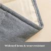 YUEZHONG Linen Headboard Cover for King and Queen Beds, Pink, 200 x 80 cm view 4