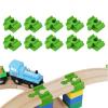 Wooden Train Track Connectors, 10-Piece Set view 1