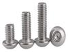 Black Carbon Steel Hex Socket Machine Screws, Grade 12.9, M8 x 10 mm view 1