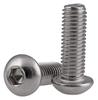 Black Carbon Steel Hex Socket Machine Screws, Grade 12.9, M8 x 10 mm view 2