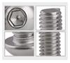 Black Carbon Steel Hex Socket Machine Screws, Grade 12.9, M8 x 10 mm view 4