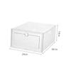 Mobestech 6-Piece Stackable Plastic Shoe Box Set view 2