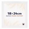 Dutch Frame Factory - Picture Frame 18x24 cm, High-Gloss White - MDF view 1