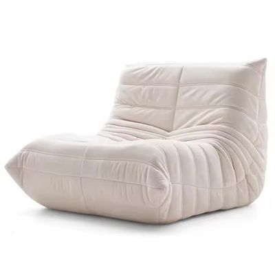 Relaxed Sofa for Bedroom or Living Room, White