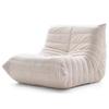 Relaxed Sofa for Bedroom or Living Room, White view 1