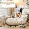 Relaxed Sofa for Bedroom or Living Room, White view 4