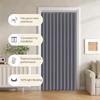 Blackout Foldable Invisible Magnetic Door Curtain, Gray, W80 x H220 cm view 3