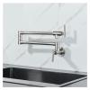 JVDDI Wall-Mounted Folding Pot Filler Faucet, Brushed Nickel view 2