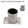 Adjustable Fence Post Holders for Deck, Patio, and Pergola Railings view 4
