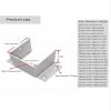 304 Stainless Steel Post Holder Anchor, Universal 3-Sided Support Bracket for Deck Fences, with Screws, 96 x 96 x 80 mm (3.8 x 3.8 x 3.15 in) view 2