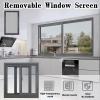 Flush-Mount Sliding Shed Window, White, 74 x 45 cm view 4