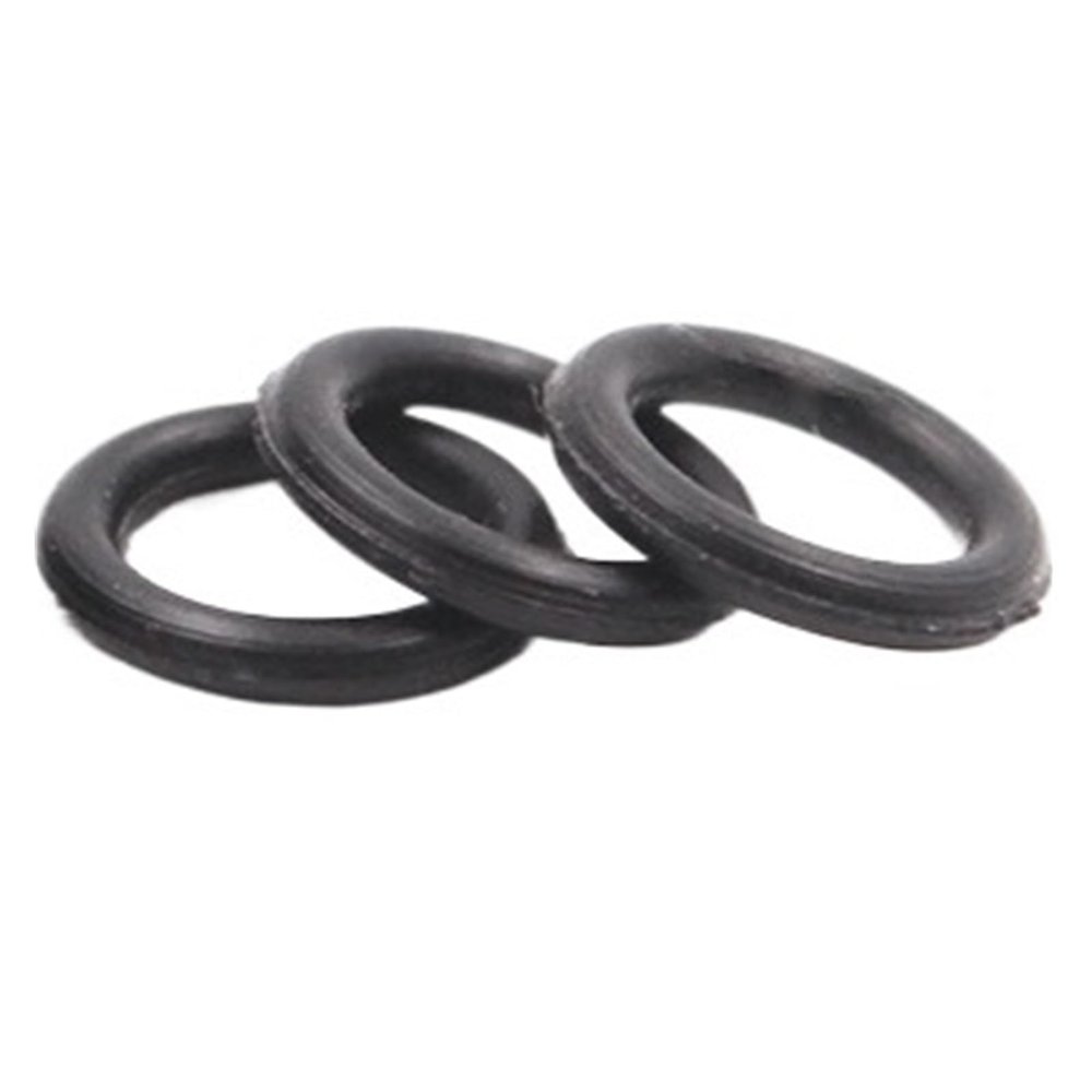 10-Pack Black Rubber O-Ring Seals, 5 mm Cross-Section (OD 75 x ID 65 x CS 5 mm)