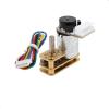 DPNABQOOQ 1024-N20 DC Gear Motor with Hall Encoder, 3 V/6 V, AB-Phase Direction Reversal, Speed Measurement (6V-26 Type, 350:1 Ratio) view 3