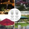 Zyntora Outdoor Garden Table Umbrella Hole Ring Metal Replacement Adapter view 4