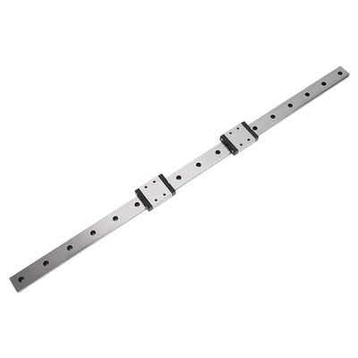 AKLOSIPY LMLF18B-500-2R Miniature Linear Rail, 500 mm x 18 mm, with 2 Slide Blocks