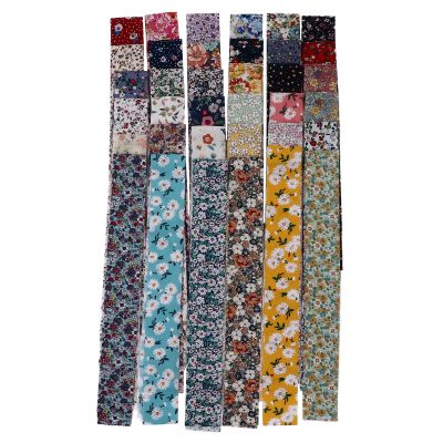 CHICIRIS Quilt Fabric, Soft Durable Cotton, Rich Bright Colors, 36-Piece Jelly Roll