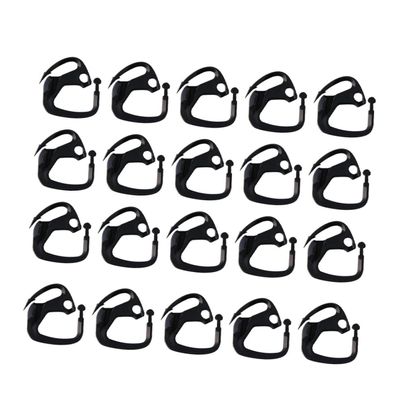 TOYANDONA 20-Piece Outdoor Shade Cloth Clips for Greenhouses