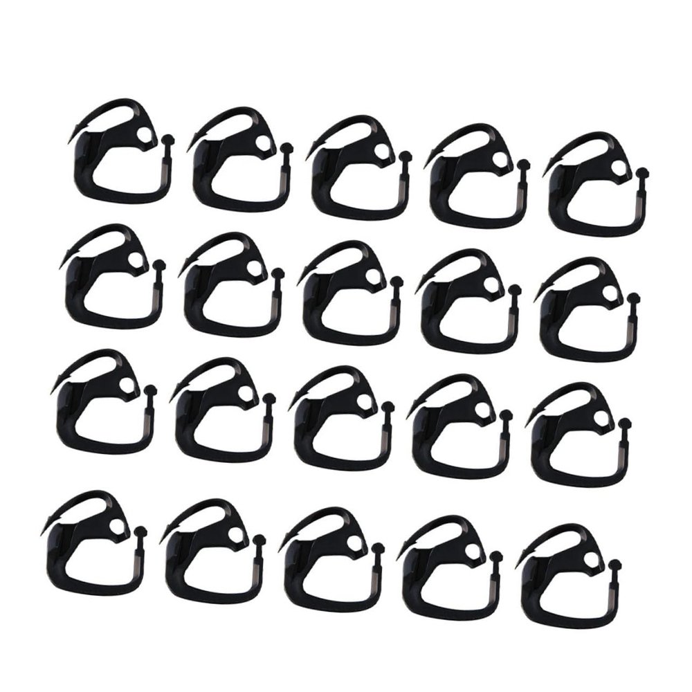 TOYANDONA 20-Piece Outdoor Shade Cloth Clips for Greenhouses
