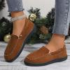 Women's Warm Waterproof Snow Boots with Thick Soles view 2