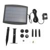Bonbela Solar Water Dolphin Fountain, 2.5 W Solar-Powered Fountain Pump for Pool, Pond, Garden Plants, and Aquarium view 1