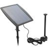 Bonbela Solar Water Dolphin Fountain, 2.5 W Solar-Powered Fountain Pump for Pool, Pond, Garden Plants, and Aquarium view 2
