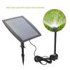 Bonbela Solar Water Dolphin Fountain, 2.5 W Solar-Powered Fountain Pump for Pool, Pond, Garden Plants, and Aquarium view 3