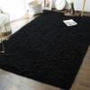 CHENMIAO Fluffy Living Room Rug 110 x 180 cm, Black view 1