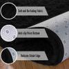 CHENMIAO Fluffy Living Room Rug 110 x 180 cm, Black view 3
