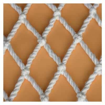 Nylon Safety Net for Outdoor Areas, Terraces, Balconies, Stairs and Fences, White, 3 x 5 m
