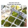 Nylon Safety Net for Outdoor Areas, Terraces, Balconies, Stairs and Fences, White, 3 x 5 m view 3