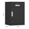 Lockable Vertical File Cabinet & Printer Stand, 65/85 cm view 3